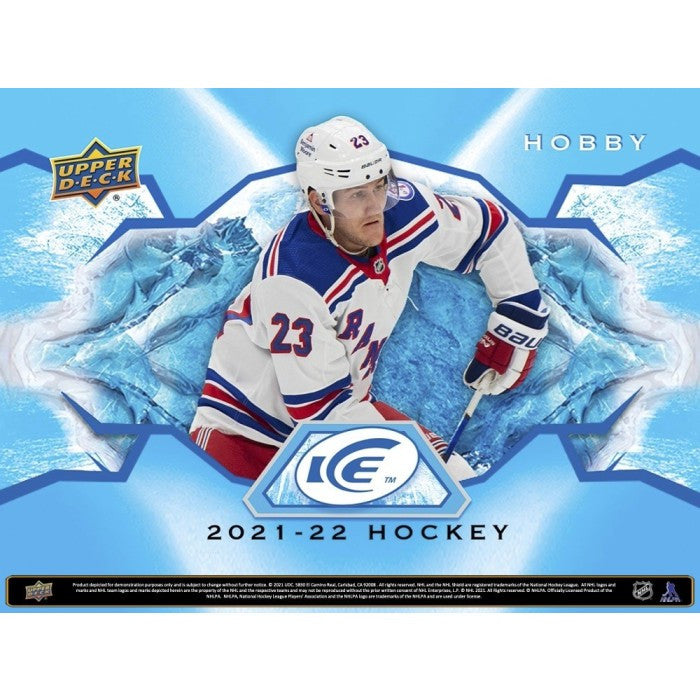 2021/22 Upper Deck Ice Hockey Hobby Box
