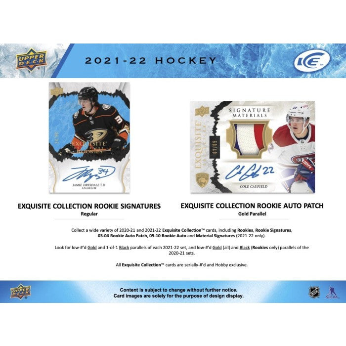 2021/22 Upper Deck Ice Hockey Hobby Case (12)