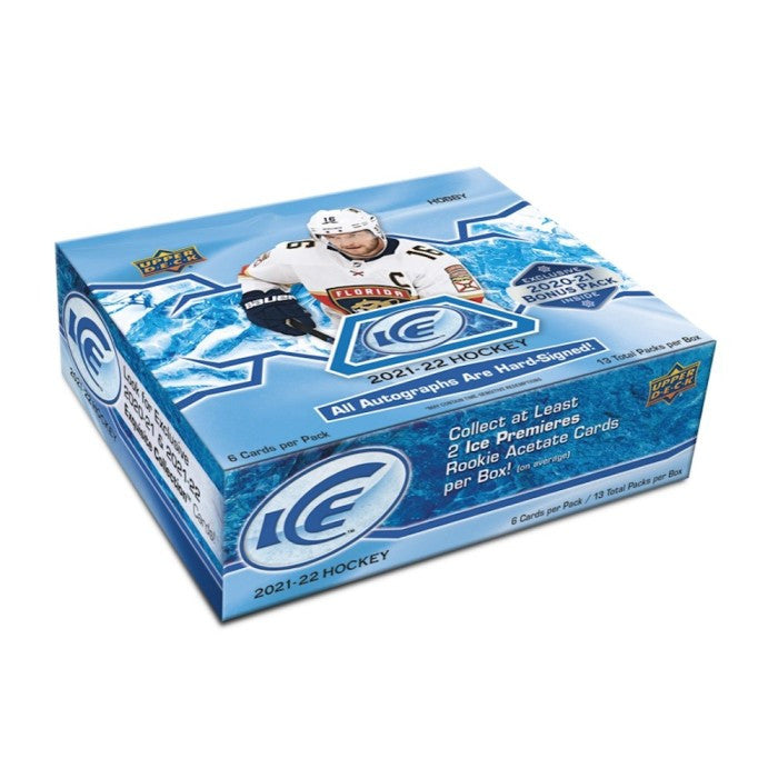 2021/22 Upper Deck Ice Hockey Hobby Box