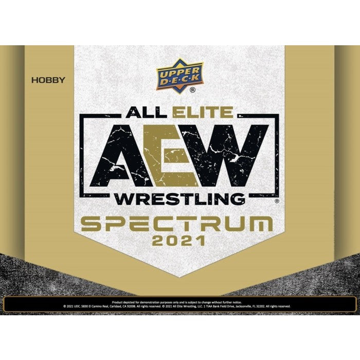 2021 Upper Deck AEW Spectrum Hobby Case