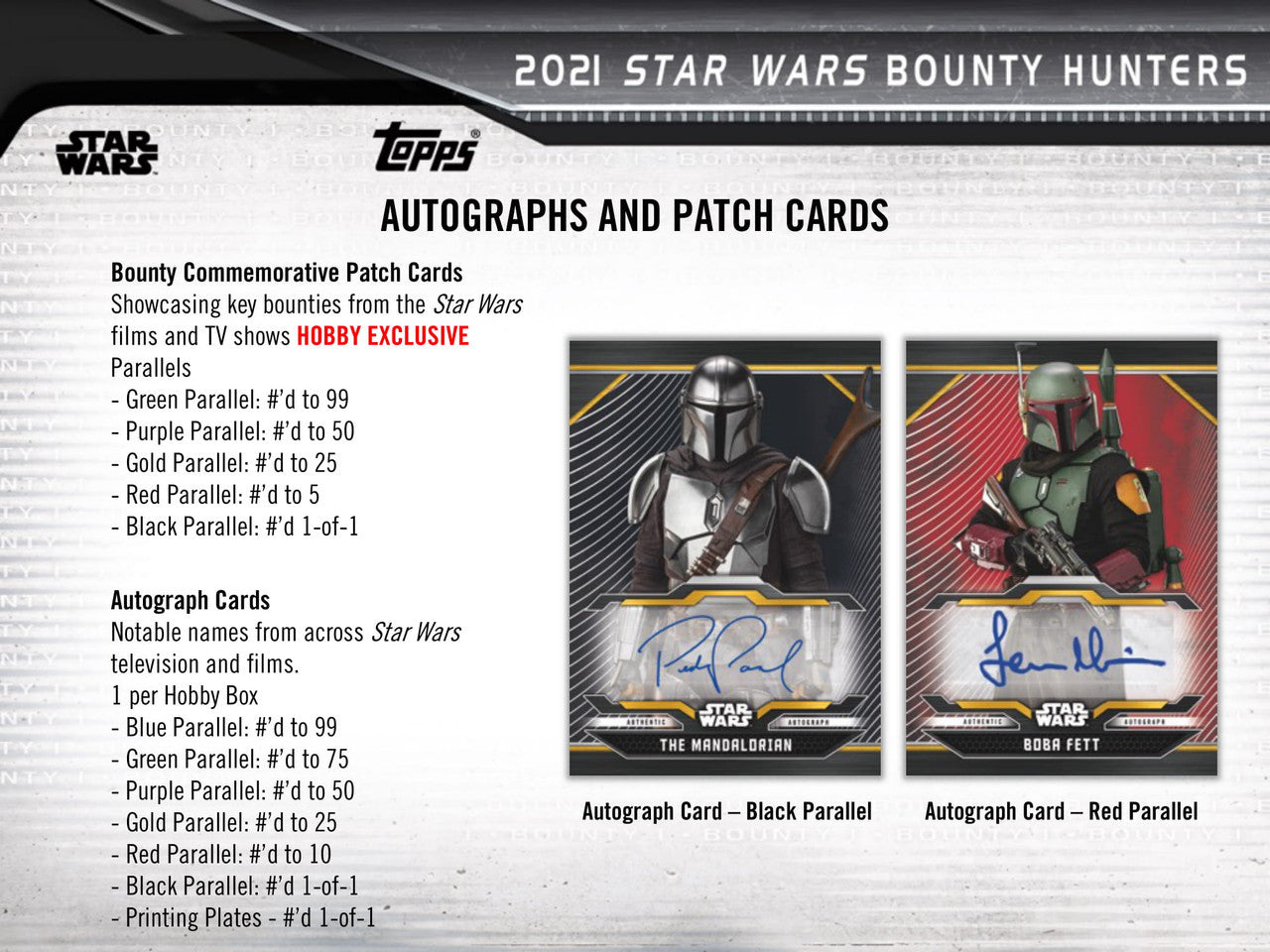 2021 Topps Star Wars Bounty Hunters Case (12)