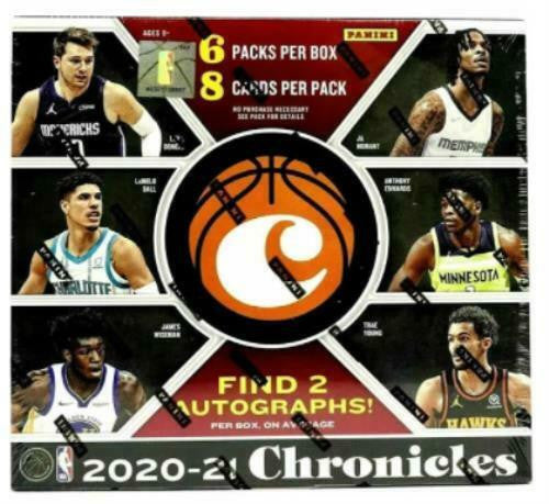 2020/21 Panini Chronicles Basketball Hobby Box