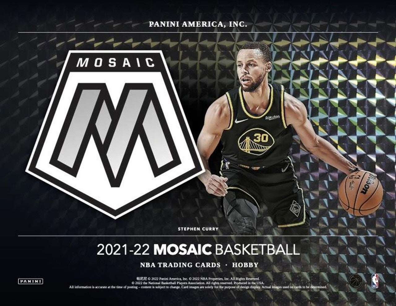 2021/22 Panini Mosaic Basketball Hobby Case (12)