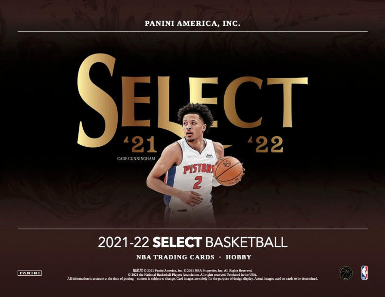 2021/22 Panini Select Basketball Hobby Box