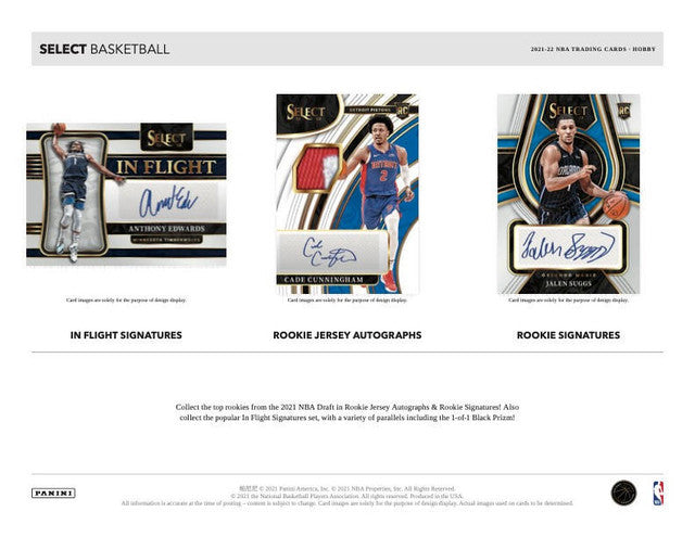 2021/22 Panini Select Basketball Hobby Box