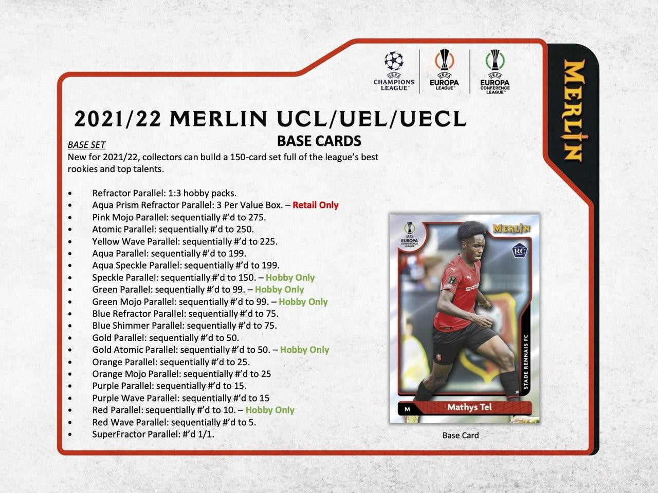 2021/22 Topps Chrome Merlin UEFA Champions League Soccer Box