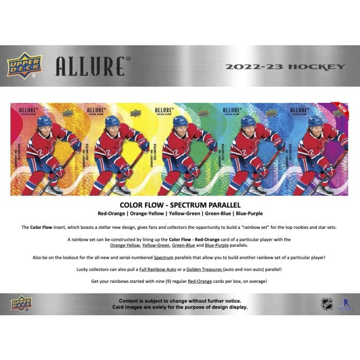 2022/23 Upper Deck Allure Hockey Hobby Case (18)