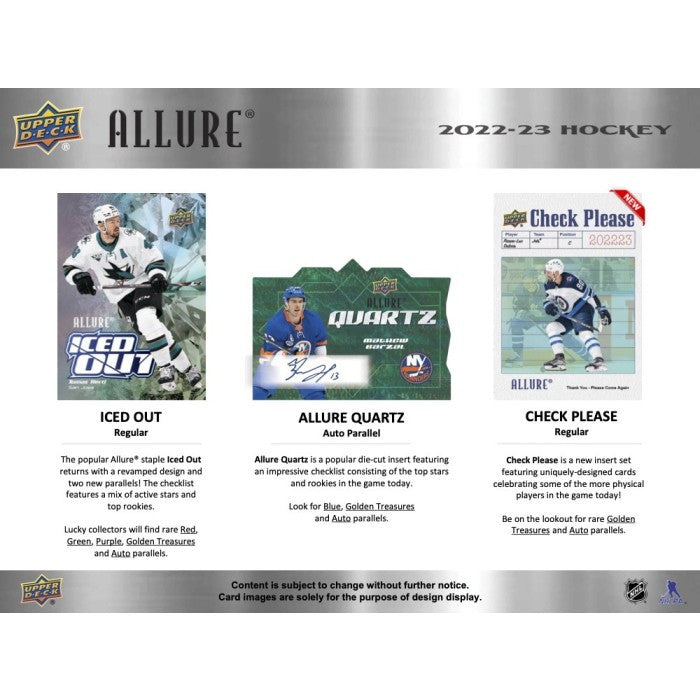 2022/23 Upper Deck Allure Hockey Hobby Case (18)
