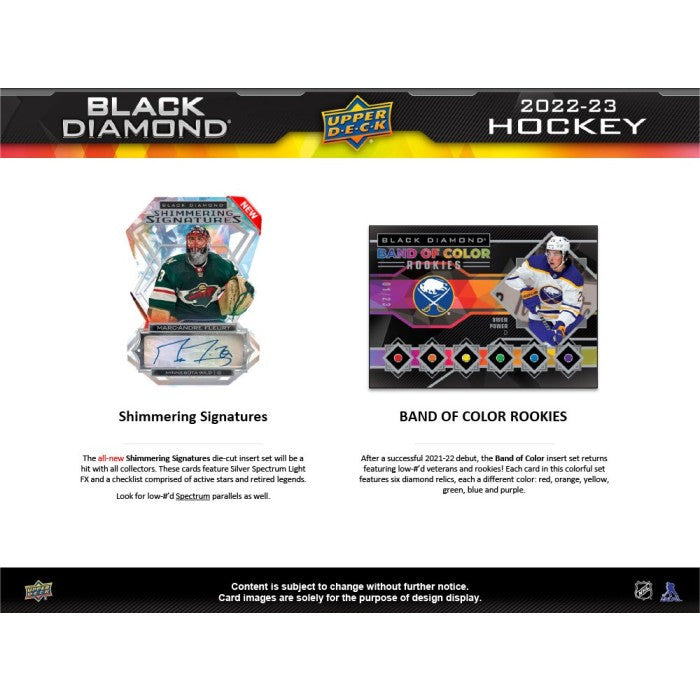 2022/23 Upper Deck Black Diamond Hockey Hobby Case (10)
