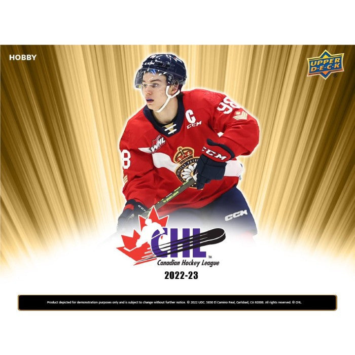 2022/23 Upper Deck CHL Hockey Hobby Box