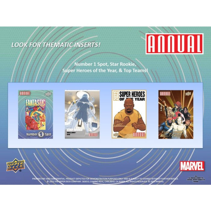 2022/23 Upper Deck Marvel Annual Hobby Case (16)