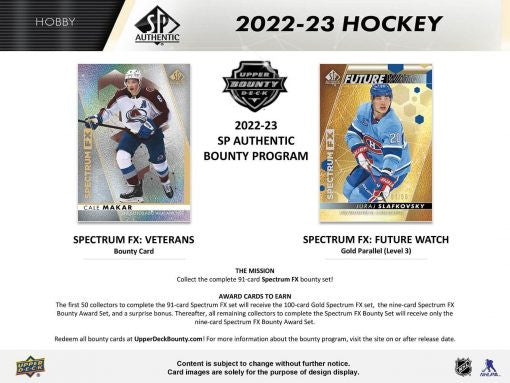 2022/23 Upper Deck SP Authentic Hockey Hobby Case (16)