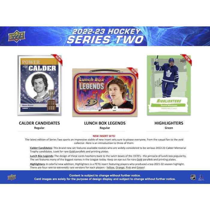 2022/23 Upper Deck Series 2 Hockey Hobby Case (12)