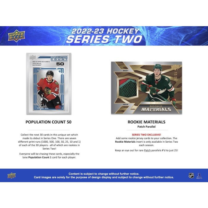 2022/23 Upper Deck Series 2 Hockey Hobby Case (12)