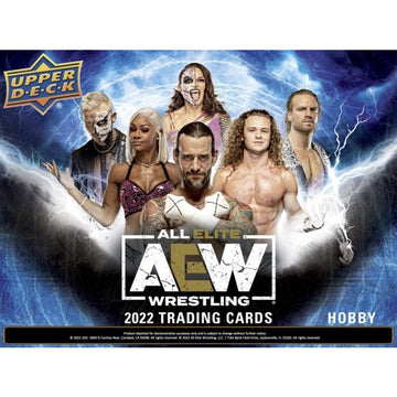 2022 Upper Deck AEW Wrestling Hobby Case