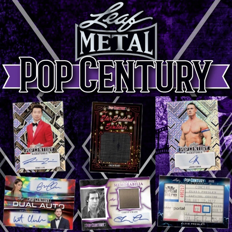 2022 Leaf Metal Pop Century Hobby Box