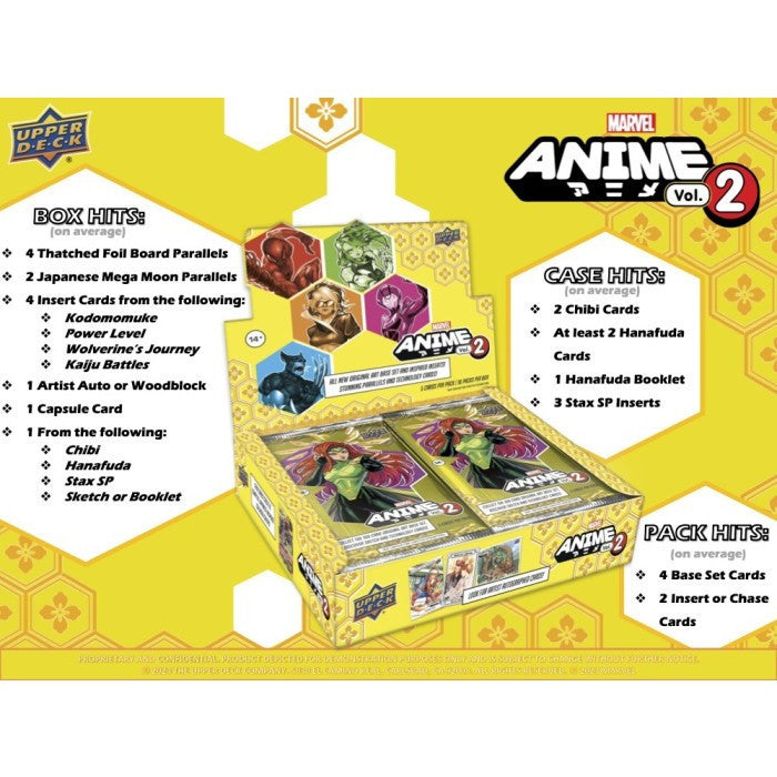 2023 Upper Deck Marvel Anime Volume 2 Hobby Case (16)
