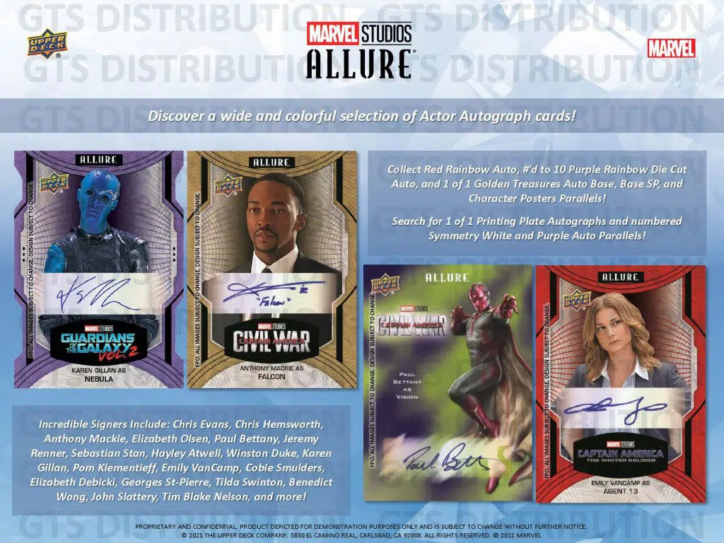 2022 Upper Deck Marvel Allure Hobby Case (20)