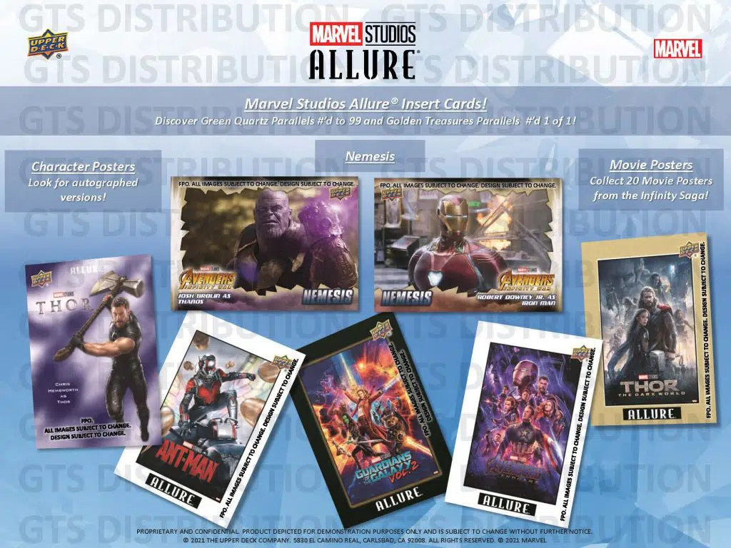 2022 Upper Deck Marvel Allure Hobby Case (20)