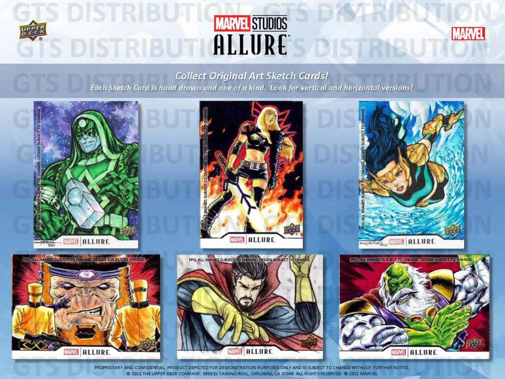 2022 Upper Deck Marvel Allure Hobby Case (20)