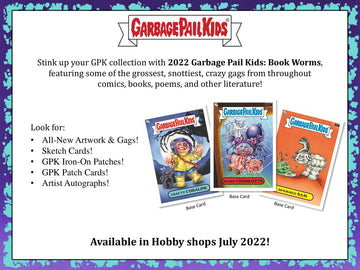 2022 Topps Garbage Pail Kids Book Worms Collector Edition Hobby Box