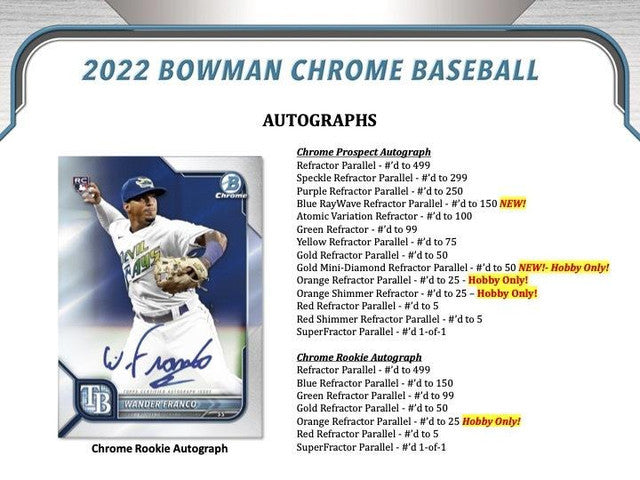 2022 Bowman Chrome Baseball Hobby Case (12)