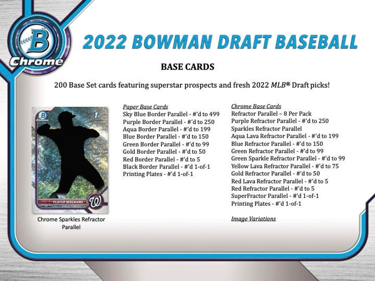 2022 Bowman Draft Baseball Super Jumbo Hobby Box