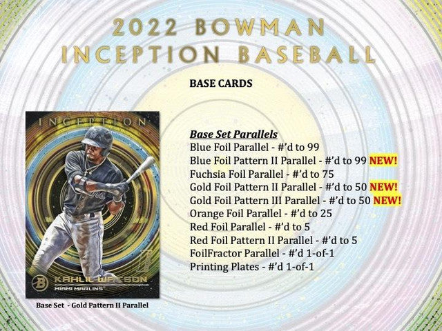 2022 Bowman Inception Baseball Hobby Case (16)