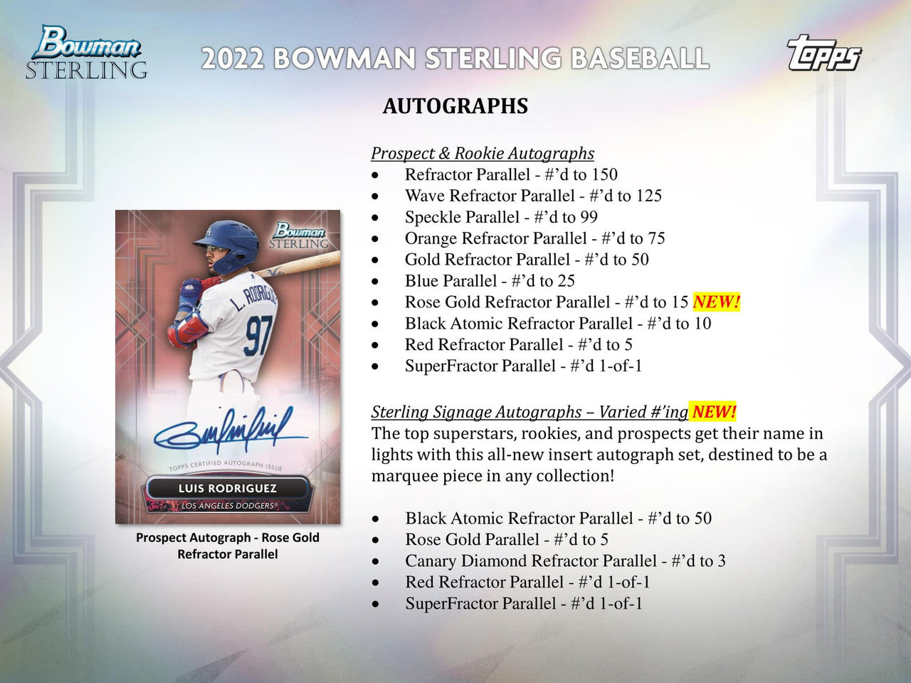2022 Bowman Sterling Baseball Hobby Case (12)