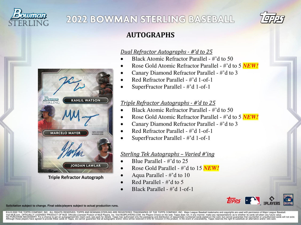 2022 Bowman Sterling Baseball Hobby Case (12)