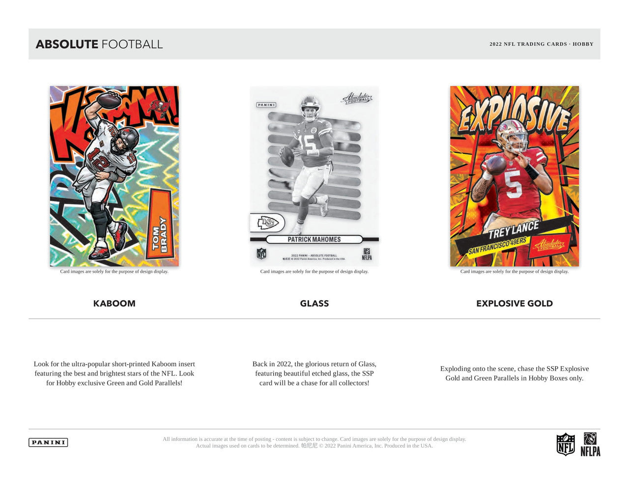 2022 Panini Absolute Football Hobby Box