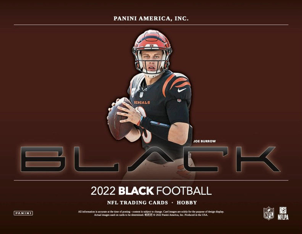 2022 Panini Black Football Hobby Box