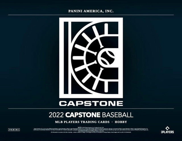2022 Panini Capstone Baseball Hobby Box