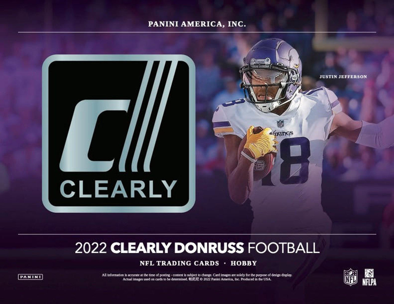 2022 Panini Clearly Donruss Football Hobby Box