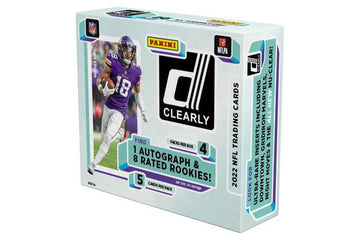 2022 Panini Clearly Donruss Football Hobby Box