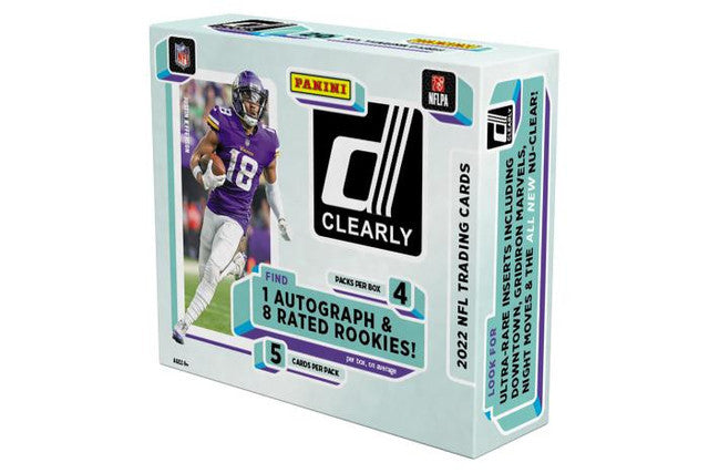 2022 Panini Clearly Donruss Football Hobby Box