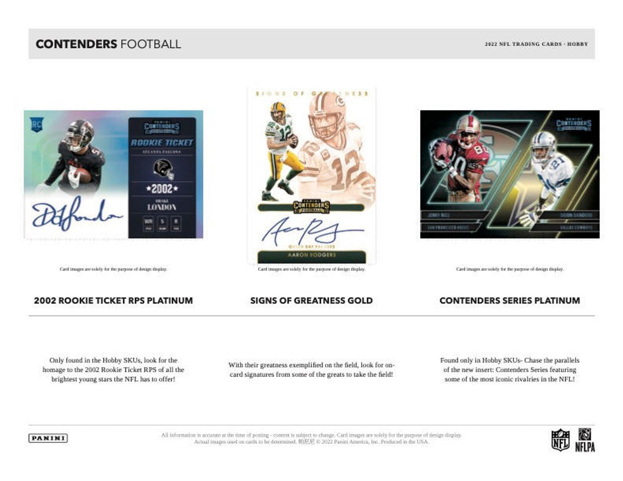 2022 Panini Contenders Football Hobby Box