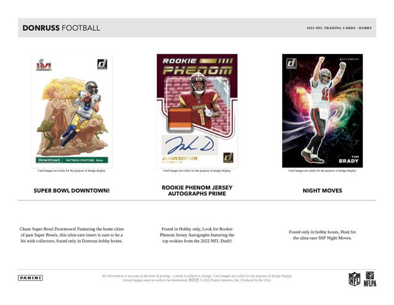 2022 Donruss Football Hobby Box