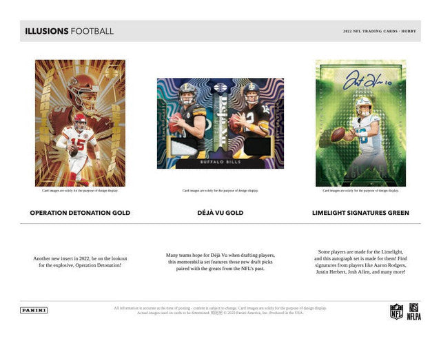 2022 Panini Illusions Football Hobby Box