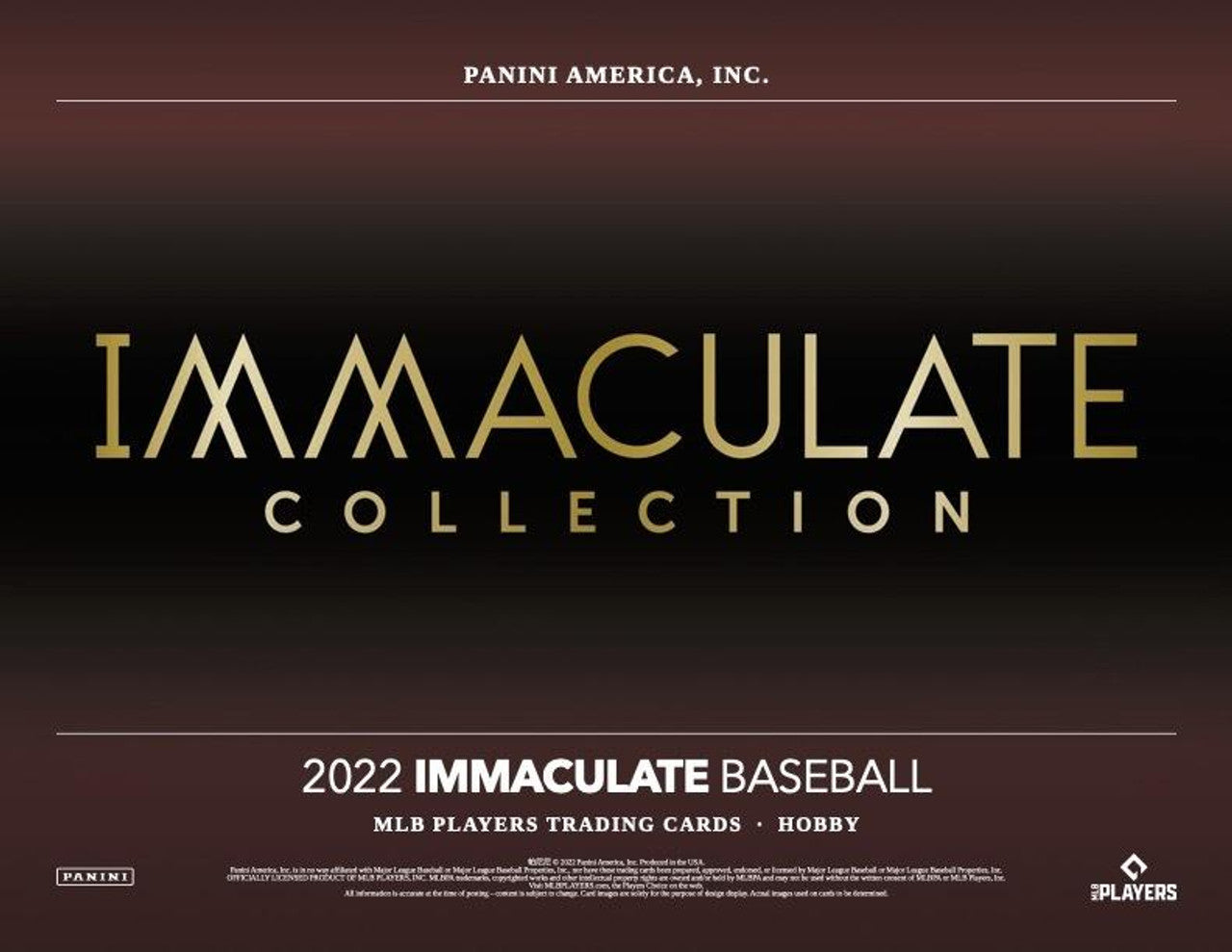 2022 Panini Immaculate Baseball Hobby Box