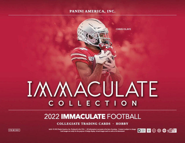 2022 Panini Immaculate Collegiate Football Box