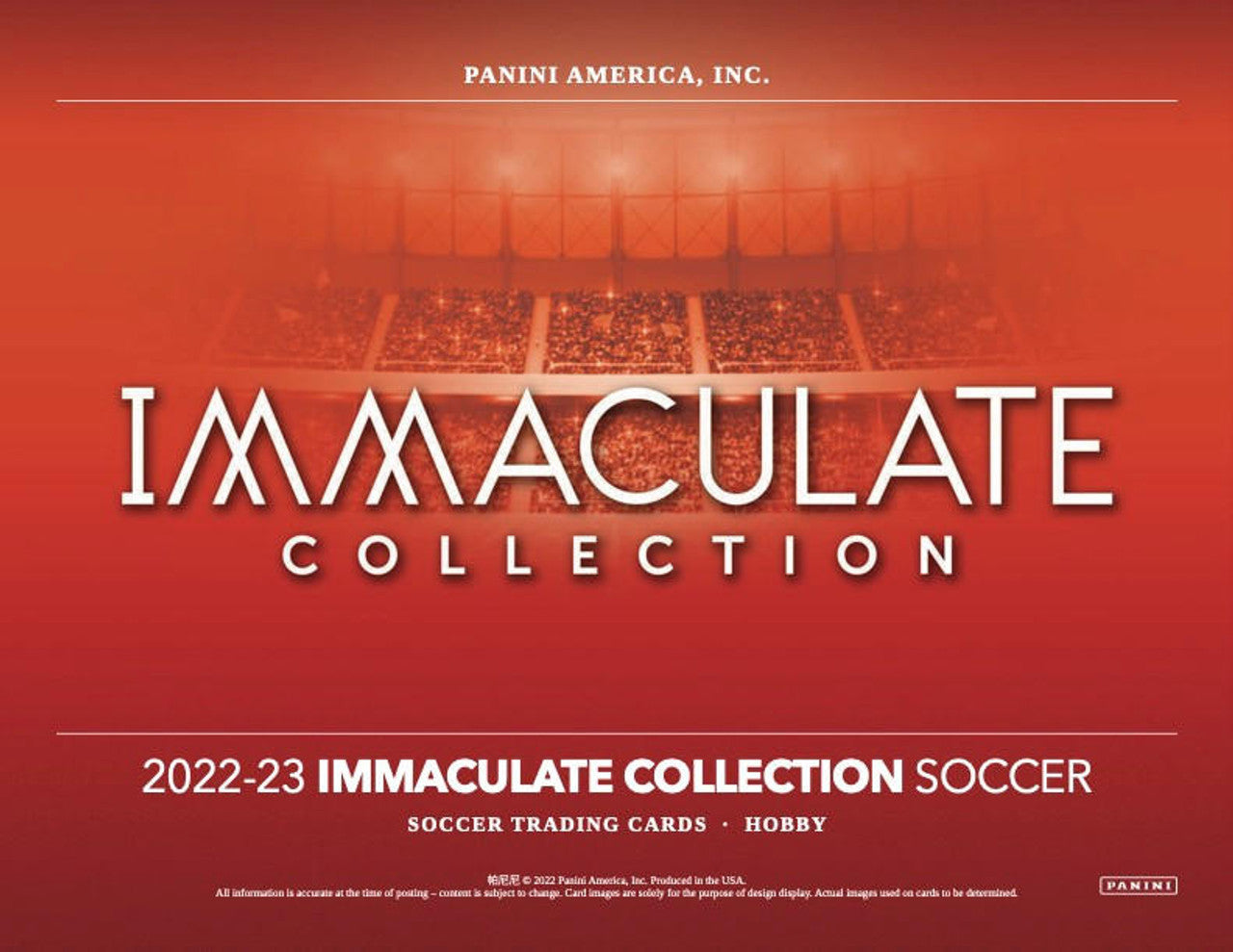 2022-23 Panini Immaculate Collection Soccer Hobby Box