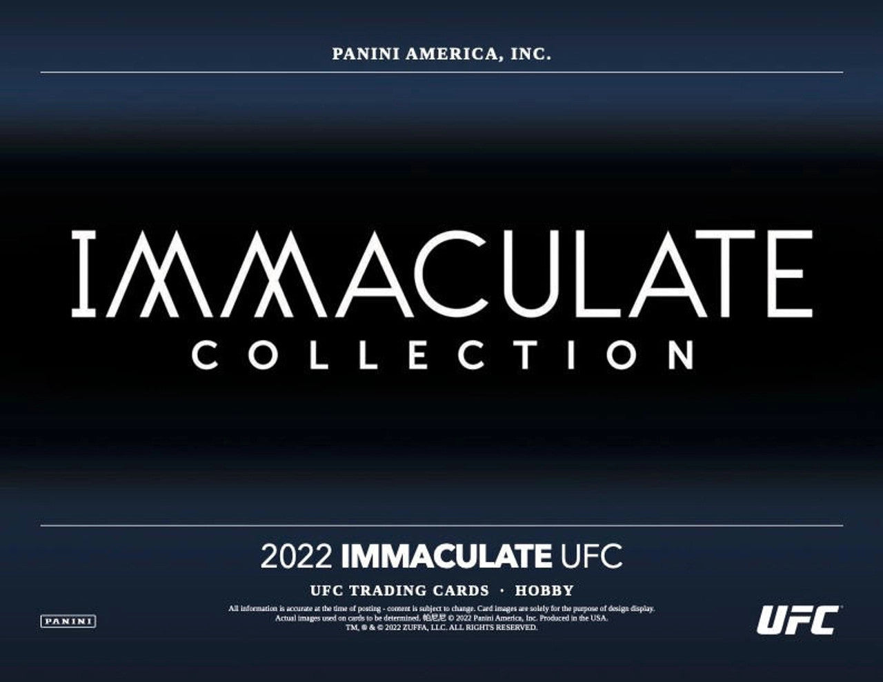 2022 Panini Immaculate UFC Case (5)
