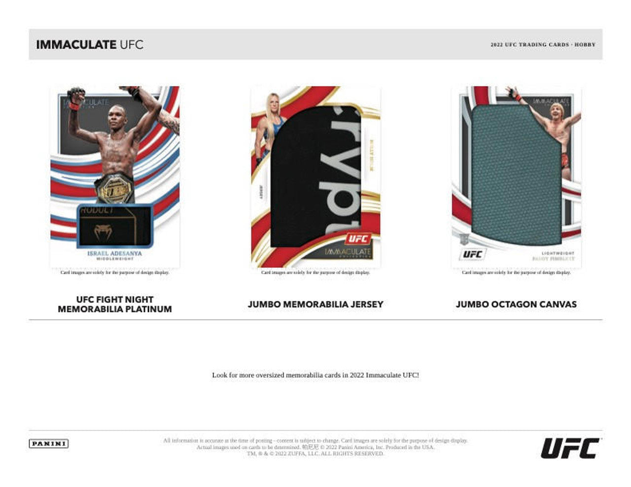 2022 Panini Immaculate UFC Case (5)
