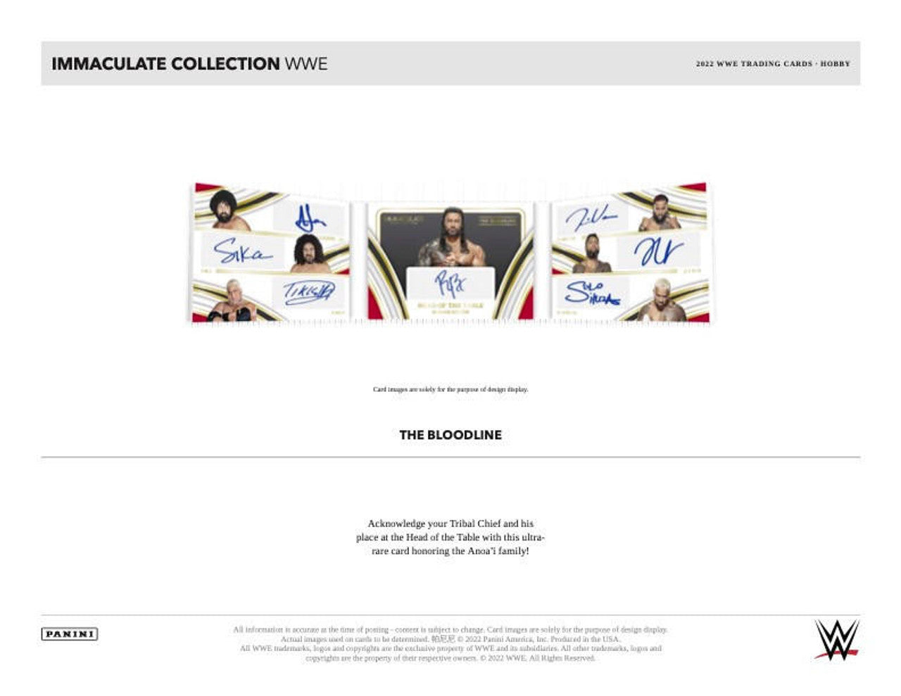 2022 Panini Immaculate WWE Case (5)