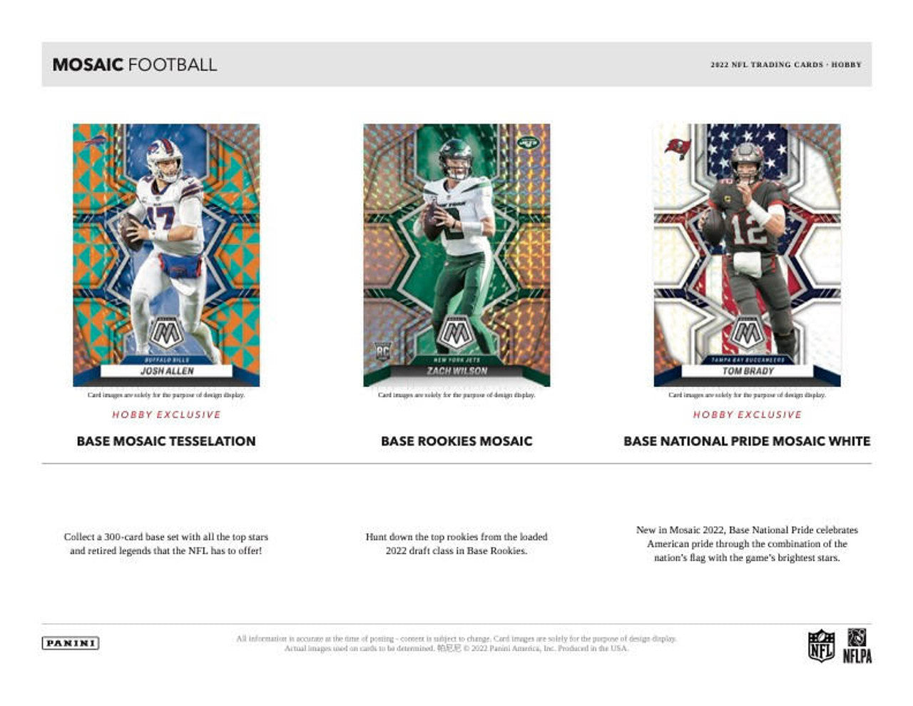 2022 Panini Mosaic Football Hobby Box