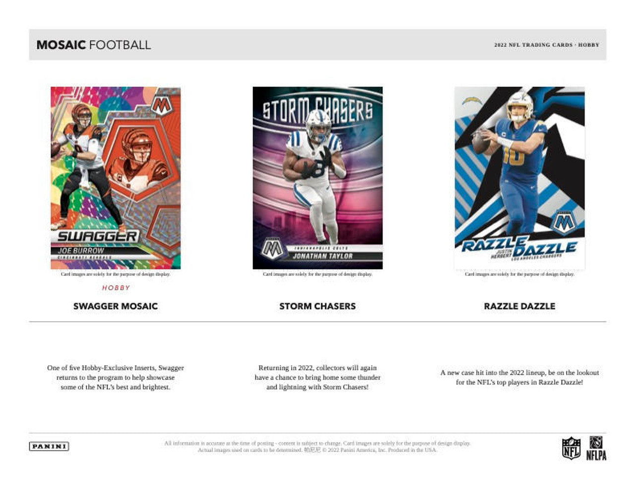 2022 Panini Mosaic Football Hobby Case