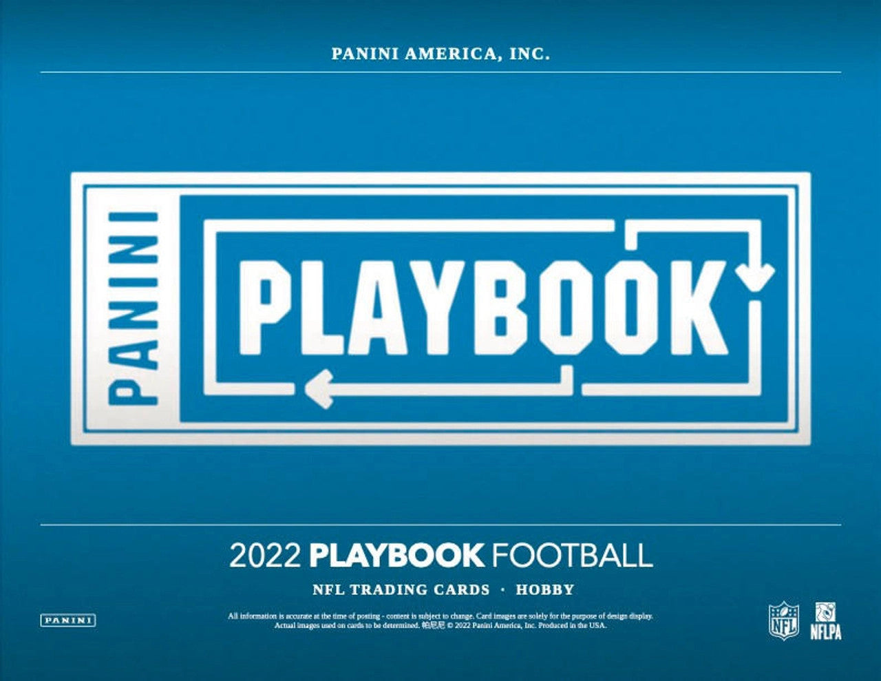 2022 Panini Playbook Football Hobby Box