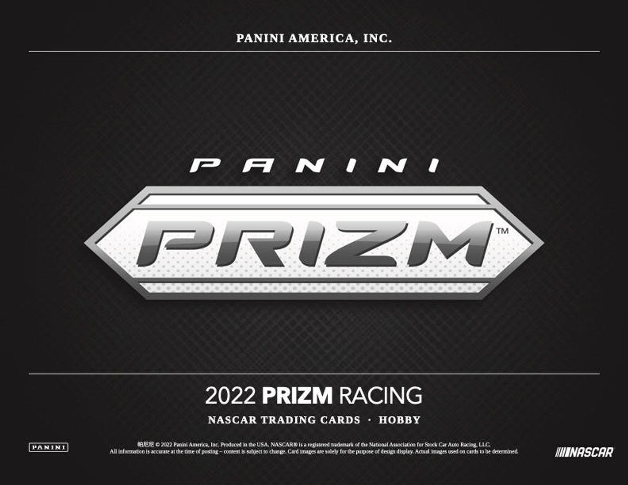 2022 Panini Prizm Racing NASCAR Hobby Box