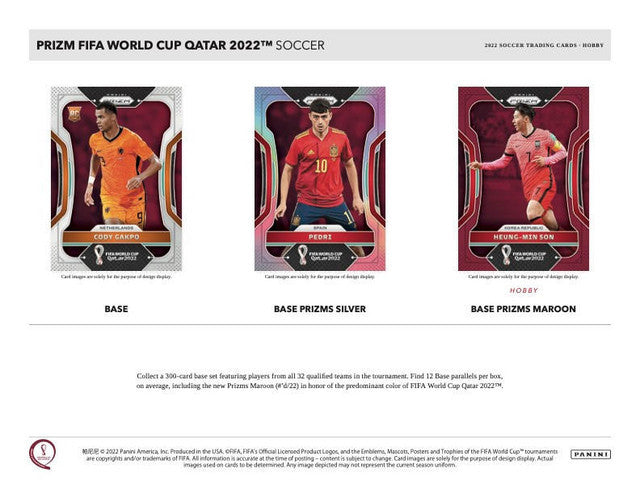 2022 Panini Prizm World Cup Soccer Hobby Box